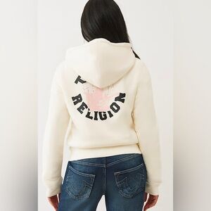 Women’s True Religion Zip Up Fleece Jacket